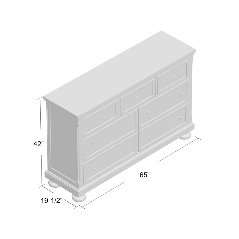 Birch Lane™ Heritage Calila 7 Drawer Dresser & Reviews Wayfair